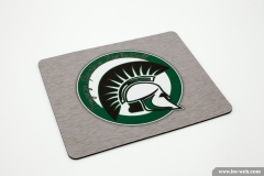 Mousepad bedruckt mit dem Logo der Freyung Spartans Basketball