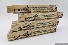 Meterstaebe Adga 250 plus natur UV-Direktdruck (Fotodruck + Weiß) für die Schreinerei Hoffmann aus Holzfreyung