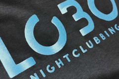 T-Shirts mit Flockdruck für den LOBO NIGHTCLUB